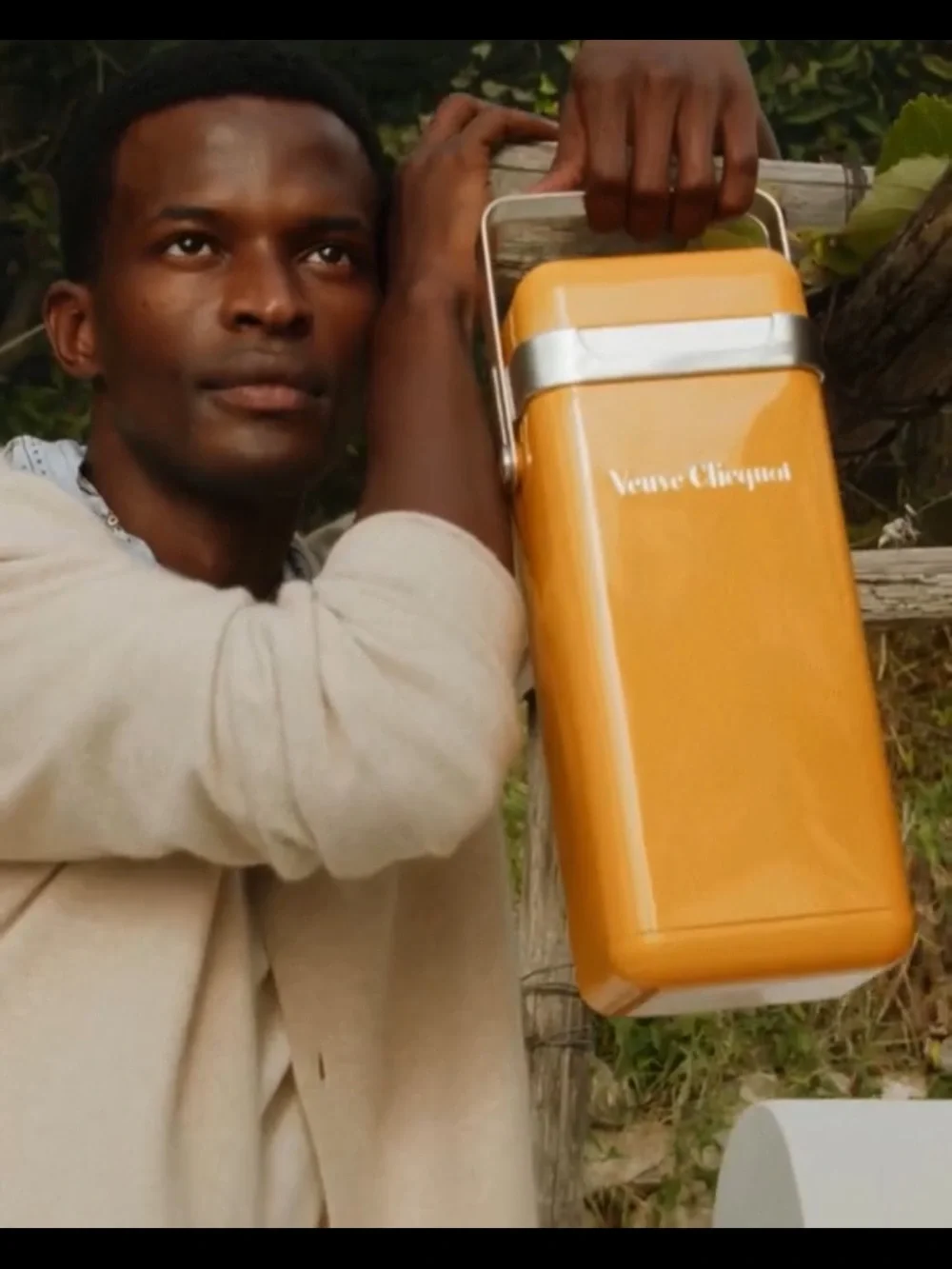 Veuve clicquot yellow cooler only